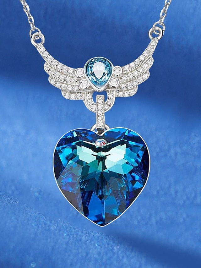 Romantic Street Heart Necklace for Women