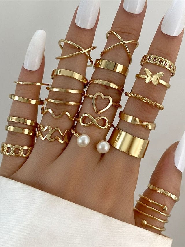 Heart-Shaped Women's Fashion Ring for Outdoor Style