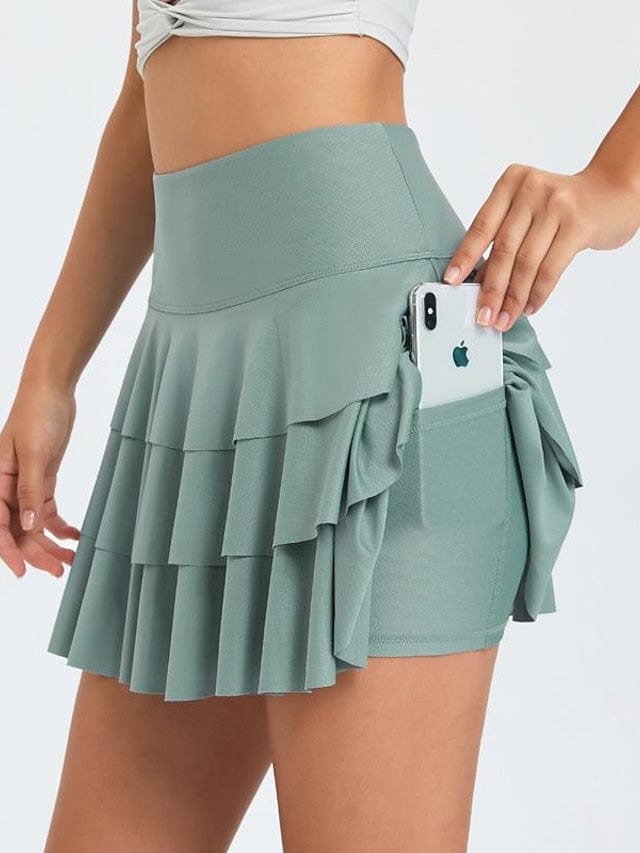 Women's Athletic Performance Skort with Phone Pocket