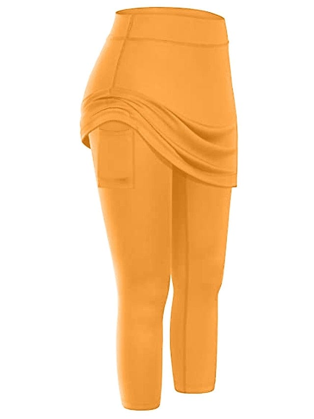 Ultimate 2-in-1 Women's Running Skirt Leggings with Phone Pocket