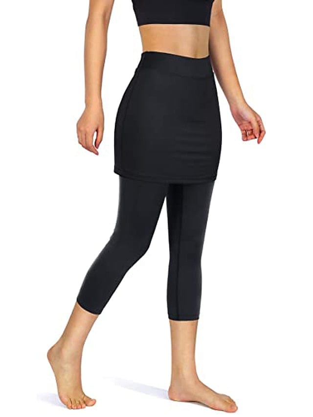 Ultimate 2-in-1 Women's Running Skirt Leggings with Phone Pocket