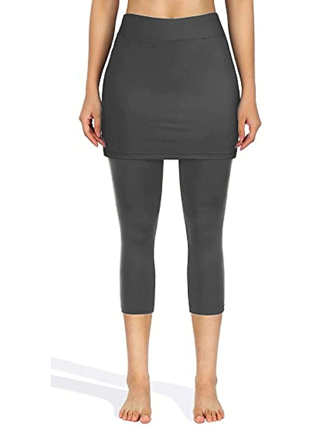 Ultimate 2-in-1 Women's Running Skirt Leggings with Phone Pocket