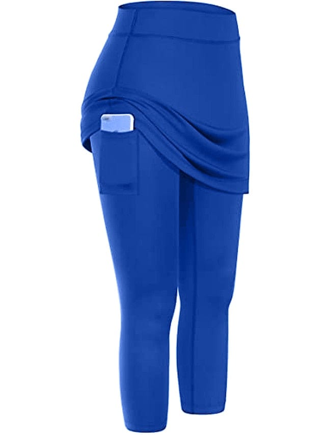 Ultimate 2-in-1 Women's Running Skirt Leggings with Phone Pocket