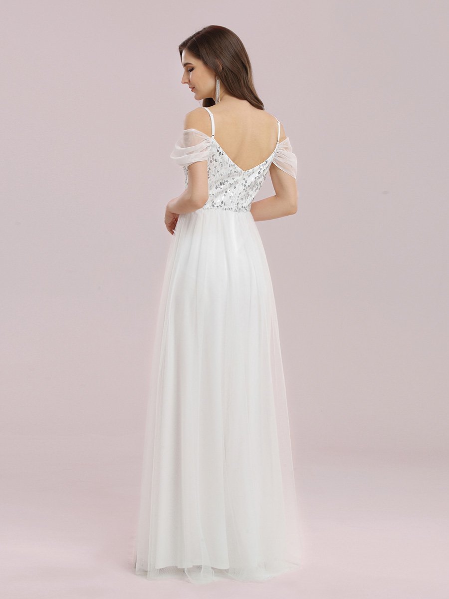 Wholesale Sweetheart Neckline Tulle Bridesmaid Gown